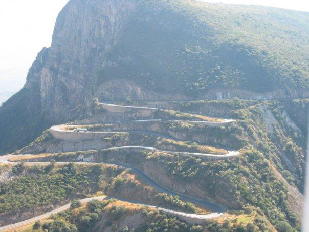 road to lubango -angola
